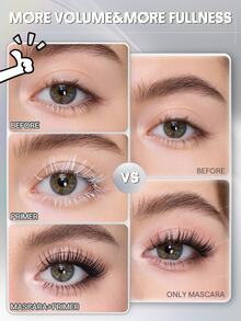 SHEGLAM Lashlighter Extend Enriching Lash Primer Brand Beauty Cosmetic Makeup For Women And Girls - White - View 4