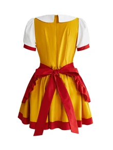 ROMWE Anime Halloween M-Mark Costume Cosplay Doll Dress Short Dress For Women - Multicolor - View 11