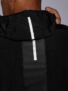 Driftmere Men's Lightweight Casual Fashion Hooded Sun Protection Jacket, Spring/Summer - Black - View 6