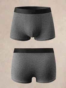 SHEIN Provexi 男士彈性腰頭四角內褲 隨機配色 - 彩色 - 查看 7