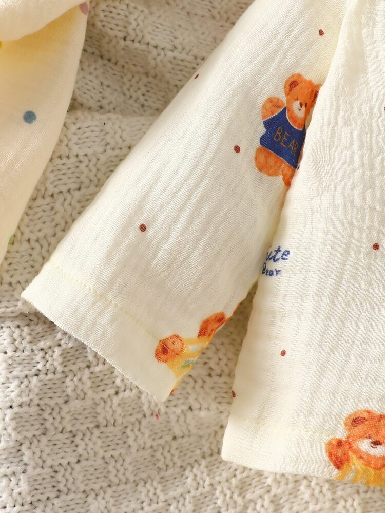 SHEIN Nyfödda babyset - Aprikos - Visa 8