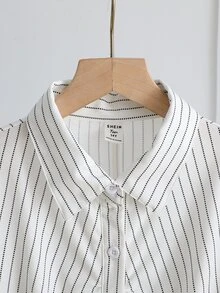 SHEIN 青少年（女）襯衫 - 白色 - 查看 4