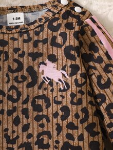 SHEIN 新生兒套裝 - 棕色 - 查看 5