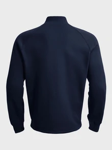 Calvornis Sudadera con cuello alto y media cremallera, de manga larga tipo raglan para hombre - azul real - Ver 2