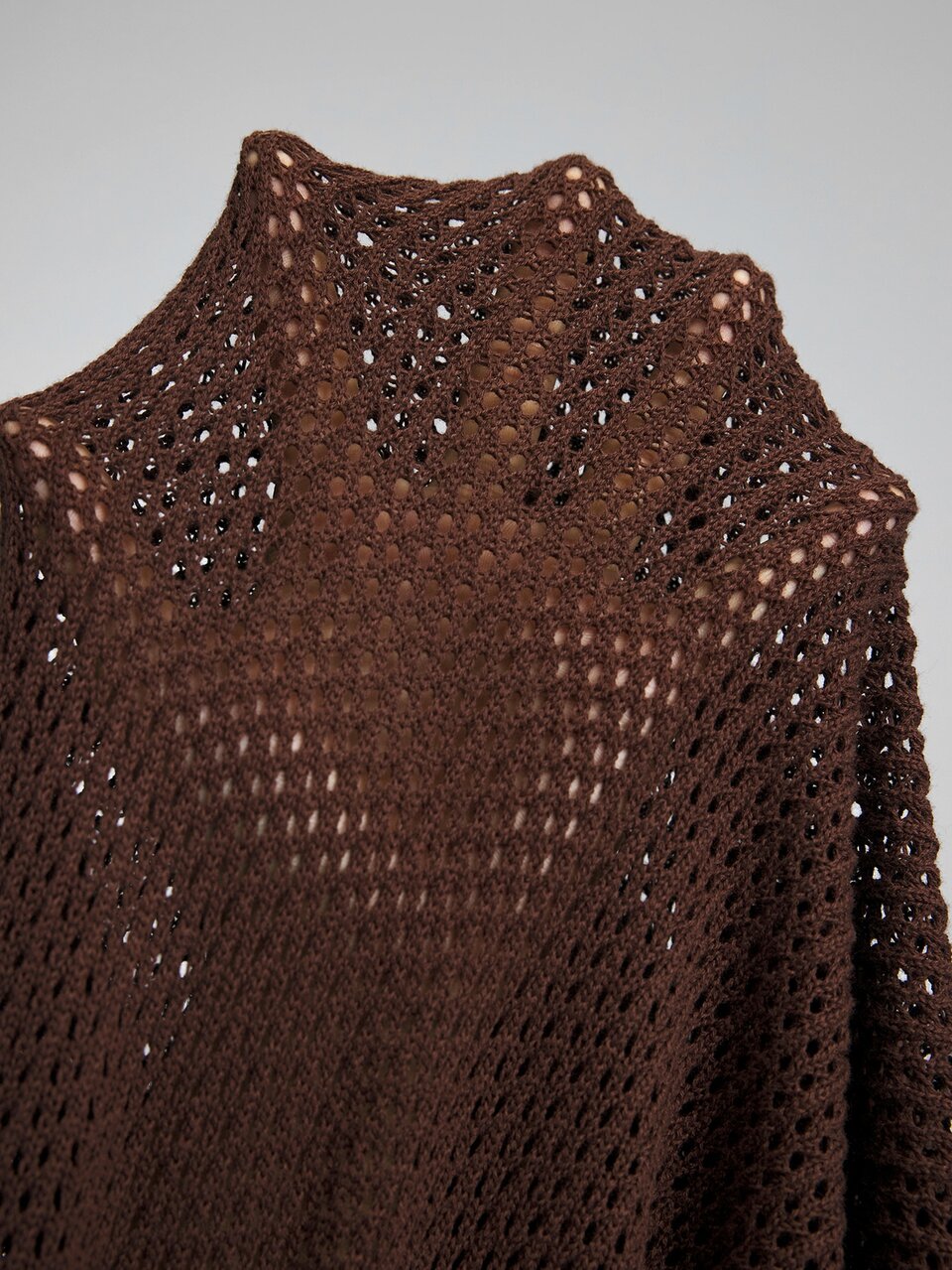 Loose Fit Versatile Hollow Out Short Sleeve Knit Top