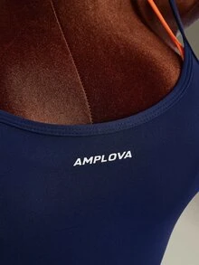 Amplova 運動連體褲 - 藍色 - 查看 10