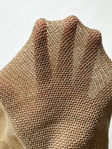 Swim Chiccia Solid Wrap Hem Cover Up Dress,Summer Beach - Khaki - View 4