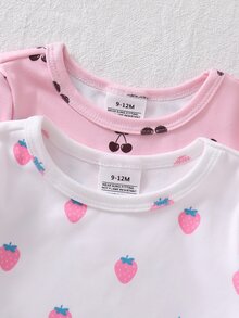 4件組女嬰睡衣 - 彩色 - 查看 6
