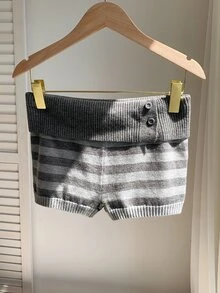 Comfortcana Women Casual Summer Knit Pants In Fall/Winter - Grey - View 2