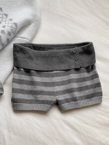 Comfortcana Women Casual Summer Knit Pants In Fall/Winter - Grey - View 6