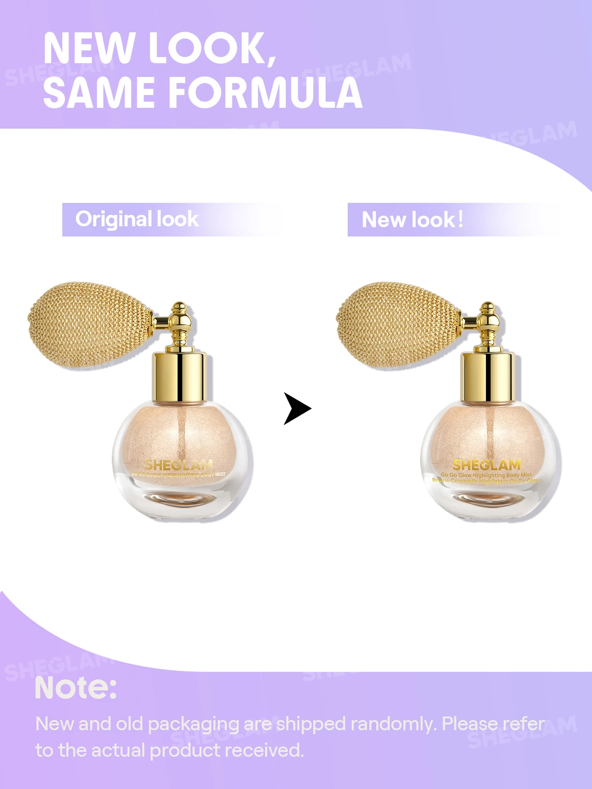Go Go Glow Highlighting Body Mist-Gold