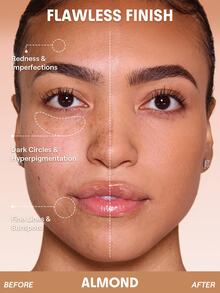 SHEGLAM Lock & Go Long-Lasting Cushion Foundation (Refill)-Almond Brand Beauty Cosmetic Makeup For Women And Girls - Almond - View 2