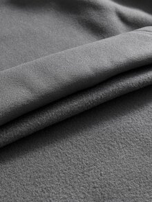 AXEPEAK Men's American Deconstructed Curved Split Casual Vacation Hoodie - Dark Grey - View 7