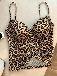 Resyla Women's New Leopard Print Camisole - Multicolor - View 4