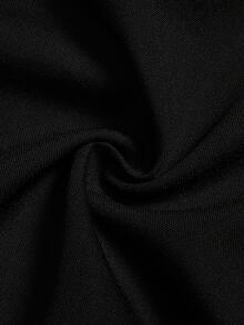EMERY ROSE Plus Size Blazers - Black - View 4