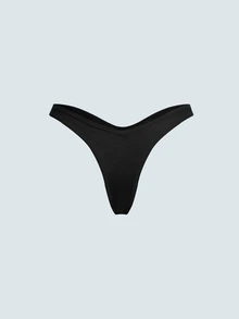 Softvol 3件套女士无缝纯色丁字裤 - 彩色 - 查看 10