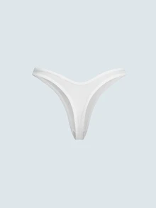 Softvol 3件套女士无缝纯色丁字裤 - 彩色 - 查看 13