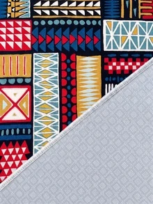 Digitally Printed Non-Slip Washable Runner And Area Rug Living Room Carpet, Modern Design | Modern, Scandinavian, Bohemian And Classic Styles | 100% Polyester - Multicolor - View 3
