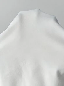 Aloruh 女款法式極簡休閒通勤百搭日常性感修身顯身材抓皺設計背心 - 白色 - 查看 8