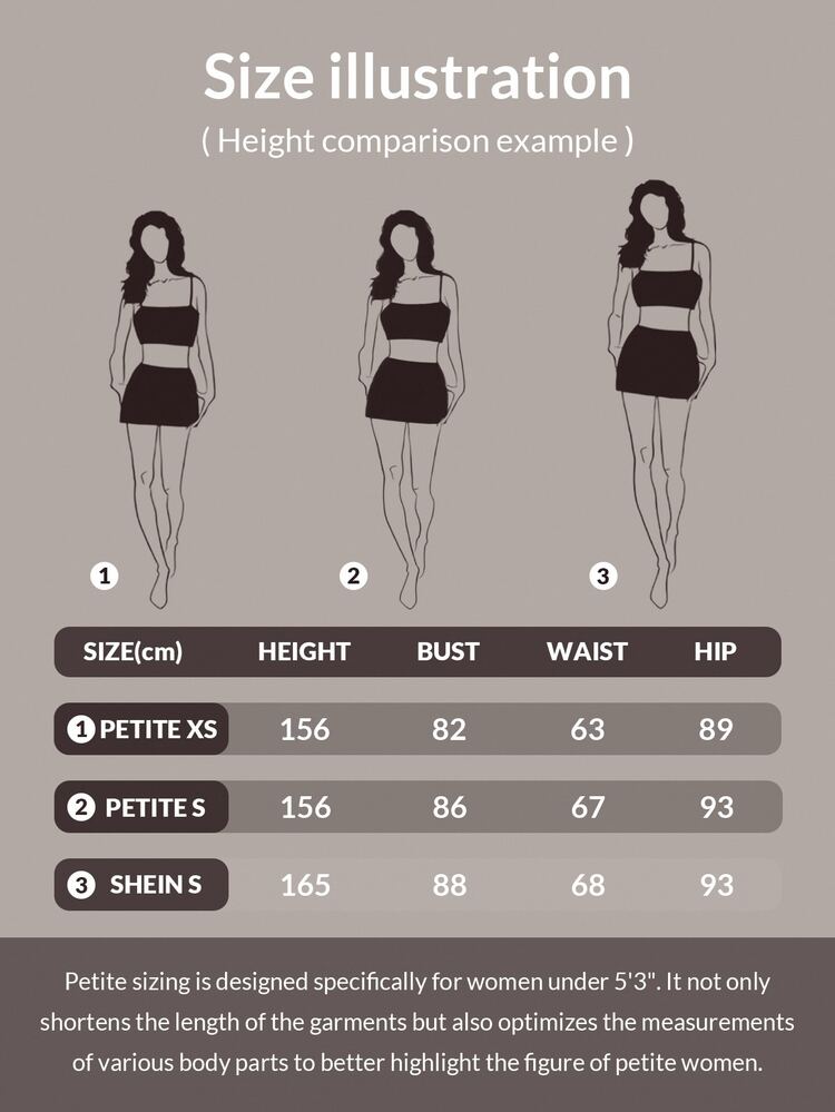 SHEIN PETITE Women's Solid Color Front Button Pocket Simple Casual Jeans, Everyday Wear ,Petite Women - Black - View 5