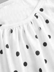 SHEIN EZwear 3件套女士褶皱宽松吊带背心，可调节肩带，适合春夏穿着 - 彩色 - 查看 7