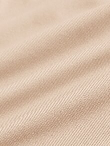 SHEIN BASICS Top Bandeau de unicolor, Verano para Mujeres - Beis - Ver 5