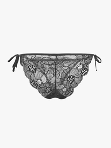 Bisouelle 3入組女士蕾絲三角褲,側邊綁帶和花朵細節的內衣 - 彩色 - 查看 4