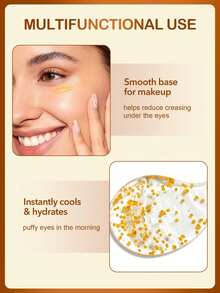 Slow Sunday Brightening Eye Serum, Caffeine, Moisturizing And Brightening, Suitable For Dark Circles, Fine Lines, And Eye Bags, Good Choice For Vacation, Travel Essentials, Halloween & Christmas, Suitable For Fall & Winter Eye Care, Autumn Essential - Clear - View 6