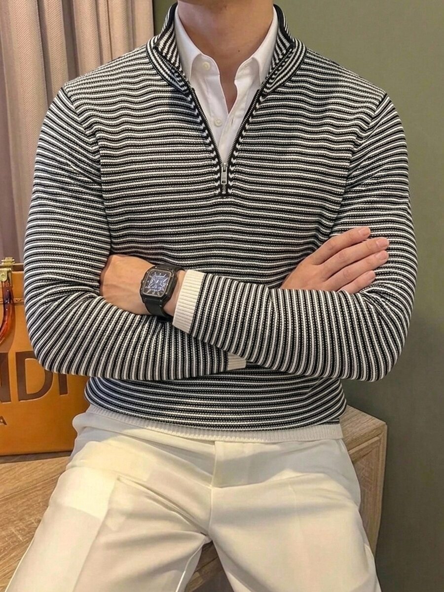 Manfinity Homme 男士毛衣 - 彩色 - 查看 1