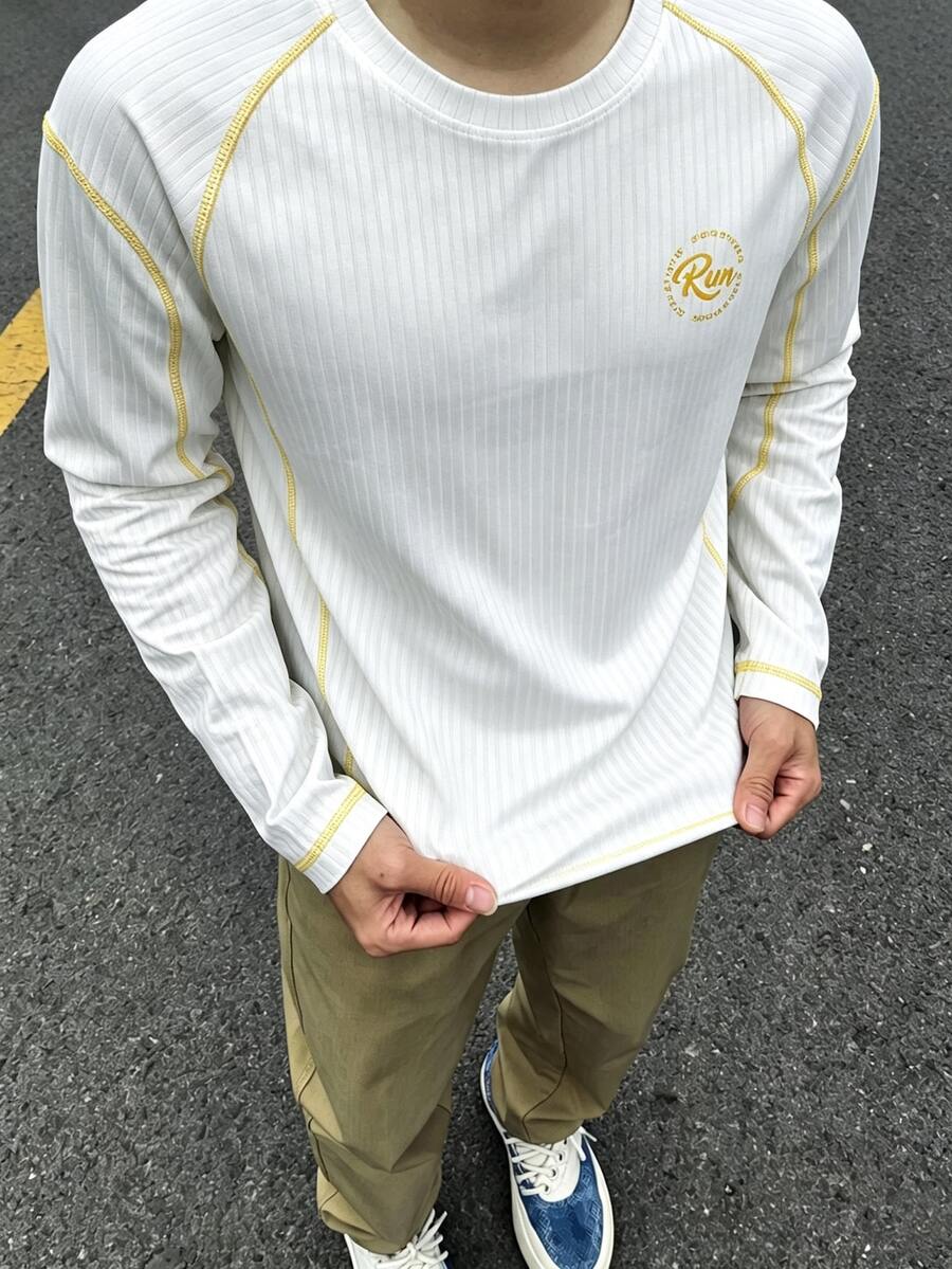 Sport MetroGents 男士運動T恤 & 背心 - 白色 - 查看 1