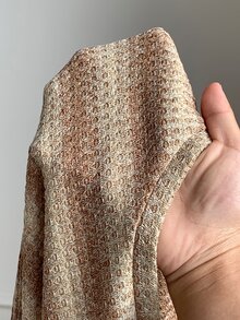 Comfortcana 女款圓領米色拼接休閒百搭日常穿搭T恤 2026秋冬Y2K可愛上衣 校園風 - 紫紅色 - 查看 6