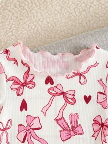 Baby Girl Comfortable And Convenient,Spring/Summer Soft Casual Pajamas Set,Makes Look Adorable Lively,Comfortable Fabric - Multicolor - View 5