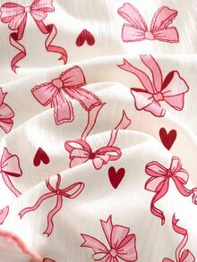Baby Girl Comfortable And Convenient,Spring/Summer Soft Casual Pajamas Set,Makes Look Adorable Lively,Comfortable Fabric - Multicolor - View 3