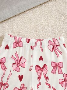 Baby Girl Comfortable And Convenient,Spring/Summer Soft Casual Pajamas Set,Makes Look Adorable Lively,Comfortable Fabric - Multicolor - View 4