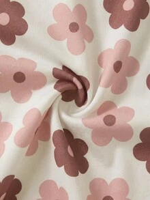 SHEIN LMoss Kids 女童春夏細肩帶上衣與短褲內衣套裝 2件組 素色/多色 - 彩色 - 查看 6