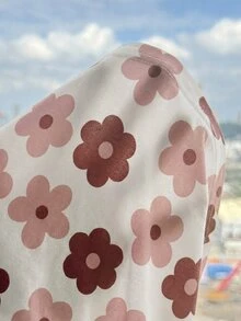SHEIN LMoss Kids 女童春夏細肩帶上衣與短褲內衣套裝 2件組 素色/多色 - 彩色 - 查看 3