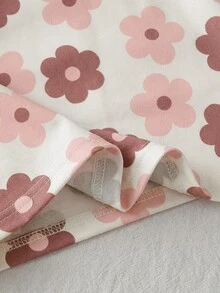 SHEIN LMoss Kids 女童春夏細肩帶上衣與短褲內衣套裝 2件組 素色/多色 - 彩色 - 查看 5