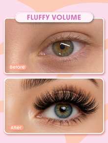 SHEGLAM Flutter Flirt 濃密全排假睫毛 品牌美妝化妝品 適合女士與女孩 - 黑色 - 查看 2