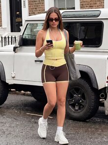 Sunnyshic 2026 New High Elasticity Professional Fitness Comfortable Skin-Friendly Women's Sports Shorts - Multicolor - View 5