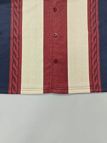 Airaco Áo khoác sơ mi nam phối màu patchwork - Nhiều màu - Xem 5