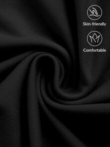 SHEIN EZwear 3 件套女士休闲宽领紧身长袖 T 恤套装，秋冬 - 彩色 - 查看 3