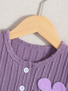Baby Girls Jackets - Purple - View 7