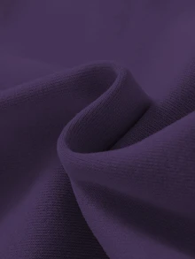 SHEIN 青少年女孩秋季套裝 2件組/套 圓領休閒字母圖案衛衣與長褲 寬鬆版型，秋季，舒適，套裝，日常 - 紫色 - 查看 8