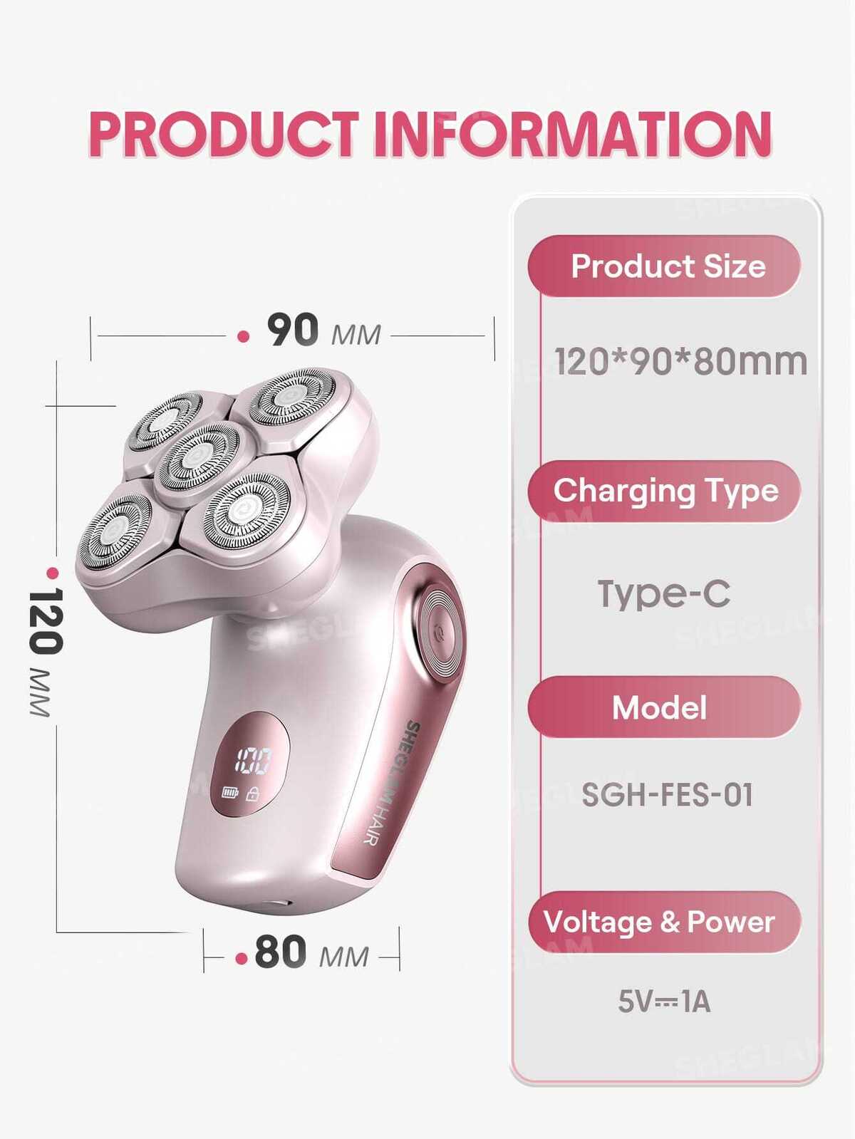 Smooth Moves 5D Flash Electric Shaver