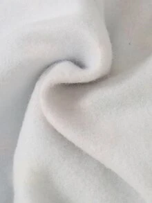 女童 2 件套，時尚甜美櫻桃仿水鑽印花長袖抓絨衛衣上衣與仿水鑽印花喇叭褲，柔軟套裝，適合秋冬外出穿著 - 彩色 - 查看 5