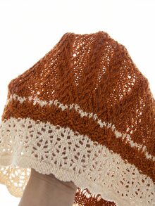 SHEIN 女童針織海星圖案細肩帶洋裝 - 紅色 - 查看 10