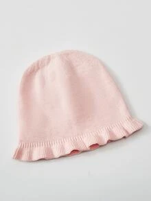 Baby Girls' Cotton Dusty Pink Elegant Lace Ruffle Knit Jumpsuit,Autumn Hooded Sweater For Baby Shower,Newborn 100 Days 1st Birthday Party Daily Wear - Pink - View 3