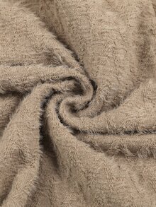 Holdful Holdful Setelan 2 Potong Wanita: Kardigan Rajut Lengan Panjang Kerah Bulat Kancing Depan Bahan Bertekstur Nyaman dan Kasual serta Tank Top Pas Badan, Musim Gugur/Dingin - Khaki - View 7