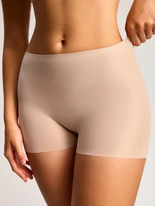 Barelissa Women's Solid Color Casual Daily Triangle Panties - Brown - View 5