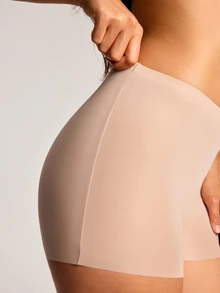 Barelissa Women's Solid Color Casual Daily Triangle Panties - Brown - View 6